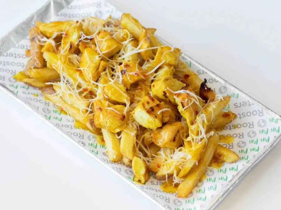 Loaded fries box